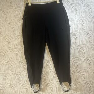 Athleta‎ x Allyson Felix Legend Softshell Black Athletic Pant Size 8P